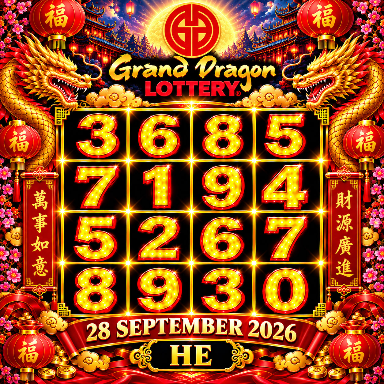 GD Lottery Lucky Pick