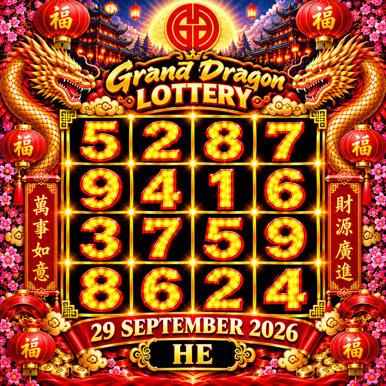 GD Lottery Lucky Pick
